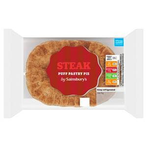 Sainsbury's 150g Steak Puff Pastry Pie