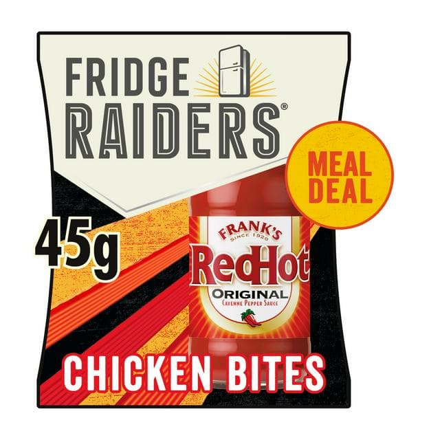 Fridge Raiders & Frank's Red Hot 45g Original Chicken Snack Bites - gallery image 1