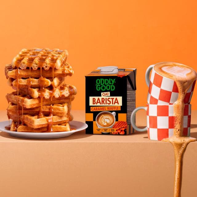 Oddly Good 500ml Caramel Waffle Flavour Oat Barista - gallery image 4