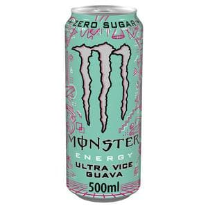 Monster Energy Ultra 500ml Vice Guava Zero Sugar Drink Can