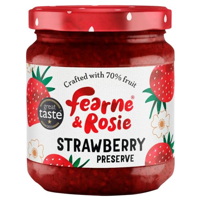 Fearne & Rosie Strawberry 70% Fruit Jam - gallery image 1