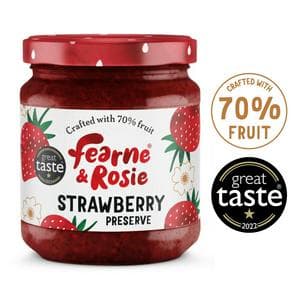 Fearne & Rosie Strawberry 70% Fruit Jam