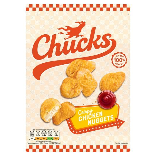 Chucks 300g Crispy Chicken Nuggets - gallery image 1