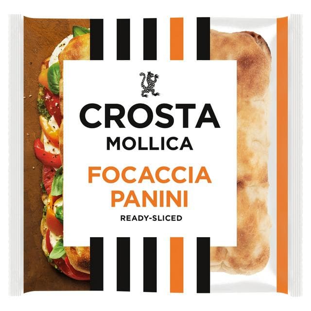 Crosta Mollica 2 x 90g Focaccia Panini - gallery image 1