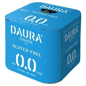 Daura 4 x 330ml Alcohol Free Beer Cans