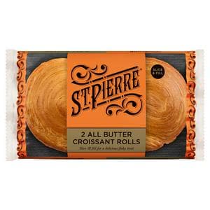 St Pierre 2 x All Butter Croissant Rolls