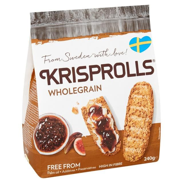 Pågen Krisprolls 240g Wholegrain Toasts - gallery image 1