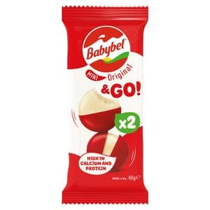 Babybel Mini 2 x 20g Original Cheese Snack