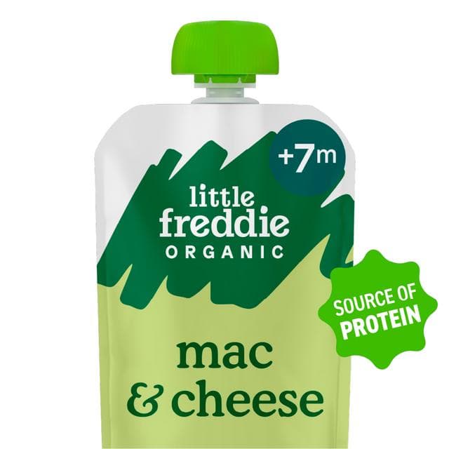 Little Freddie 130g Stage 2 7 Months+ Organic Mac & Cheese with Broccoli & Cauliflower Textured - gallery image 2