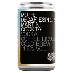 Moth 125ml Decaf Espresso Martini Cocktail