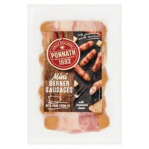 Ponnath 218g Mini Berner Sausages