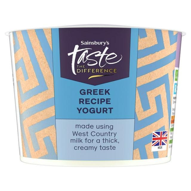 Sainsbury's 500g Greek Recipe Yoghurt, Taste the Difference - gallery image 1