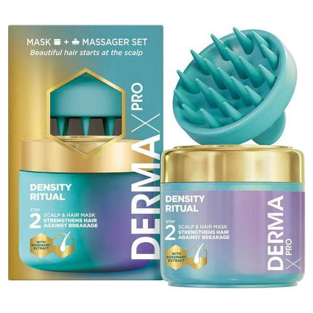 Head & Shoulders Derma X Pro 300ml Density Ritual Scalp & Hair Mask Massager - gallery image 1