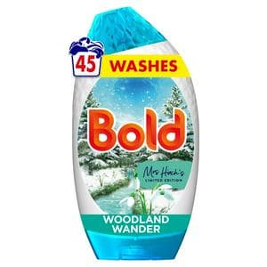 Bold 45 Washes Mrs Hinch’s Woodland Wander Laundry Detergent Gel, Limited Edition