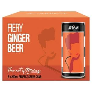 The Artisan Drinks Co. 6 x 200ml Fiery Ginger Beer