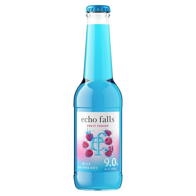 Echo Falls Fruit Fusion 27.5cl Blue Raspberry Wine Minis Bottle - gallery image 1
