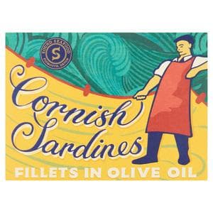 Sound Seafood 100g Cornish Sardines Fillets in Olive Oil