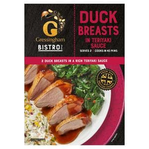 Gressingham 400g Bistro Style Duck Breasts in Teriyaki Sauce