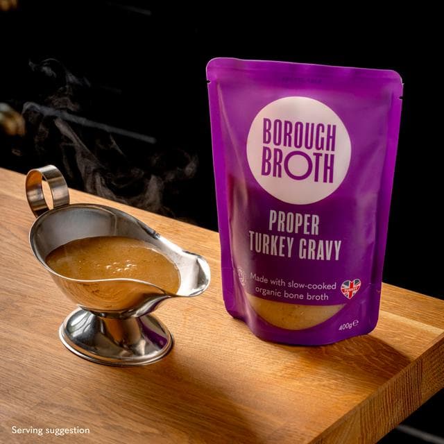Sainsbury's 400g Borough Broth Organic Turkey Gravy - gallery image 6