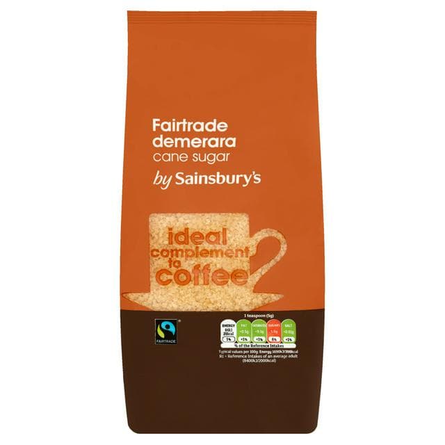 Sainsbury's Fairtrade Demerara Cane Sugar 1kg - gallery image 1