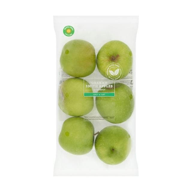 Sainsbury's Granny Smith Apples x6 - gallery image 1