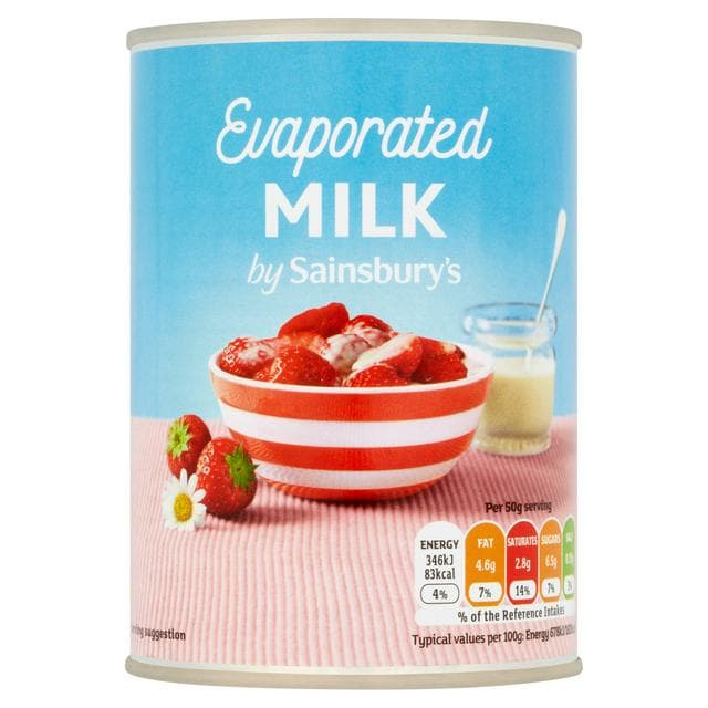 Sainsbury's Evaporated Milk 410g - gallery image 1