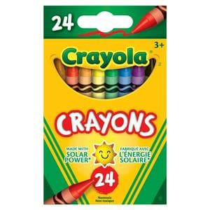 Crayola Pack of 24 Assorted Wax Crayons
