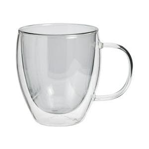 Habitat Double Walled Coffee Cup - Grey