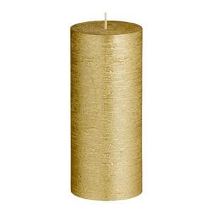 Sainsbury's Home Large Pillar Candle - Gold
