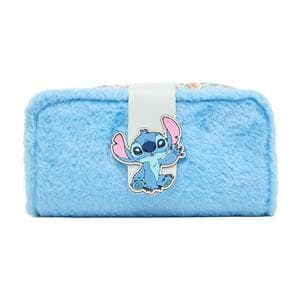 Disney Stitch Faux Fur Pencil Bag