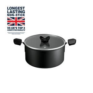 Tefal Titanium Excellence Plus Stewpot With Lid - 24cm