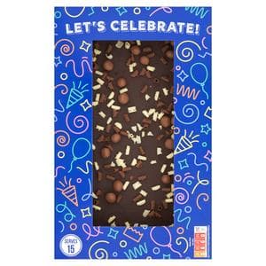 Sainsbury's Birthday Celebration Chocolate Tray Bake Cake 705g (Serves 15)