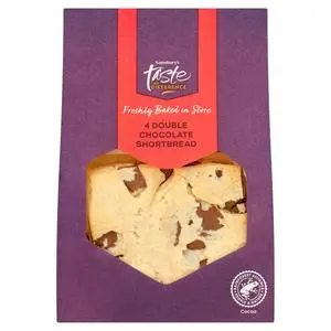TTD Chunky Belgian Chocolate Shortbread (4pk)