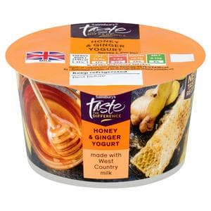 Sainsbury's West Country Spanish Honey & Ginger Yogurt, Taste the Difference 150g