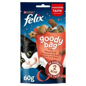 Felix Goody Bag Cat Treats Mixed Grill 60g