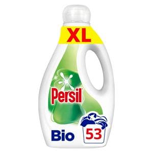 Persil Bio 53 Washes Laundry Washing Liquid Detergent 1.43L