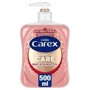 Carex 500ml Advanced Care Macadamia Oil Antibacterial Hand Wash