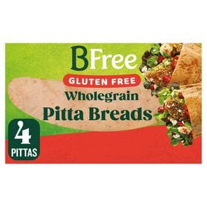 BFree Gluten Free Wholegrain Pitta Breads x4