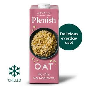 Plenish 1L Chilled Dairy Free Organic Oat Drink
