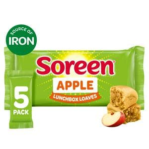 Soreen Apple Lunchbox Loaf Bars x5