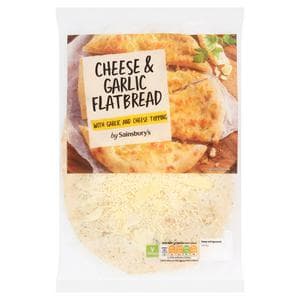 Sainsbury's Cheese & Garlic Flatbread 224g