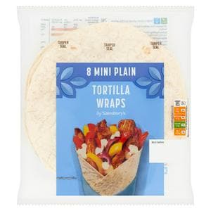 Sainsbury's Mini Tortilla Wraps x8