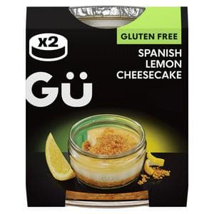 Gü Plant Spanish Lemon Cheesecakes Dessert 2 x 92g