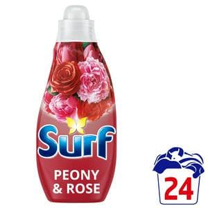 Surf 24 Washes Peony & Rose Liquid Laundry Washing Detergent