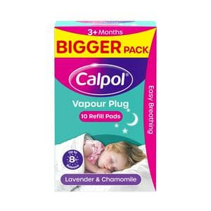 Calpol Vapour Plug Refills Lavender & Chamomile Refill Pads x10