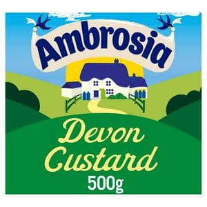 Ambrosia Devon 500g Custard Dessert Carton