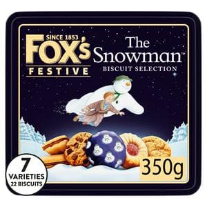 Fox's Biscuits 350g The Snowman Biscuit Selection Tin