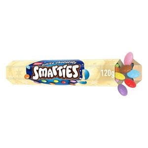 Smarties 120g White Chocolate Giant Tube