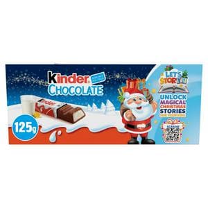 Kinder Chocolate 10 x Wrapped Small Bars 125g