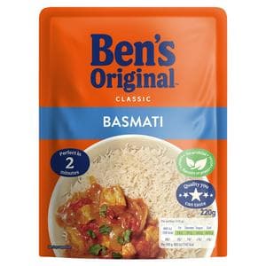 Ben's Original Classic Basmati Microwave Rice 220g